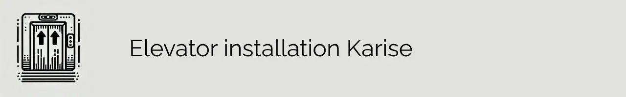 Elevator installation Karise